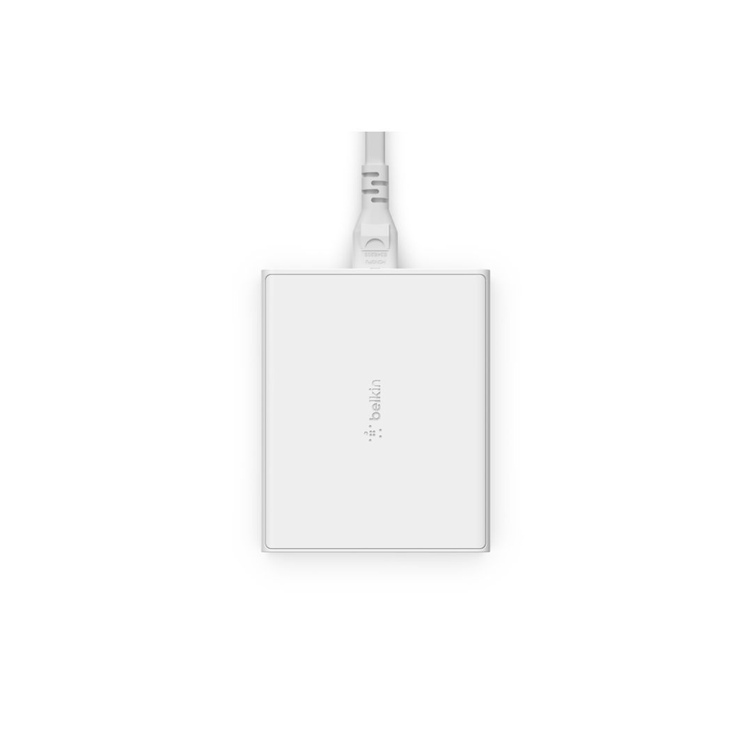 Belkin BoostCharge Pro 108W 4-Port GaN USB Charger in Qatar Belkin BoostCharge Pro 108W 4-Port GaN USB Charger in Qatar